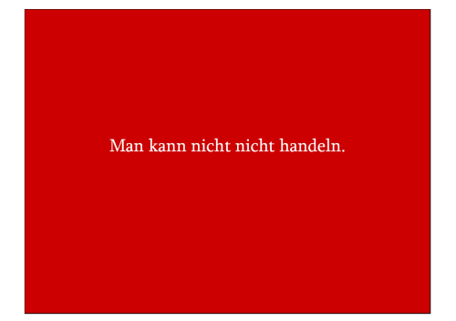 Kommunikation und Teufelskreis